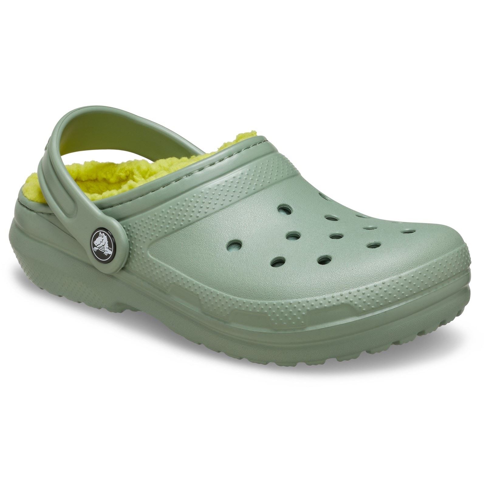Crocs Classic Lined Thermoplastische Unisex Kindermossclogs
