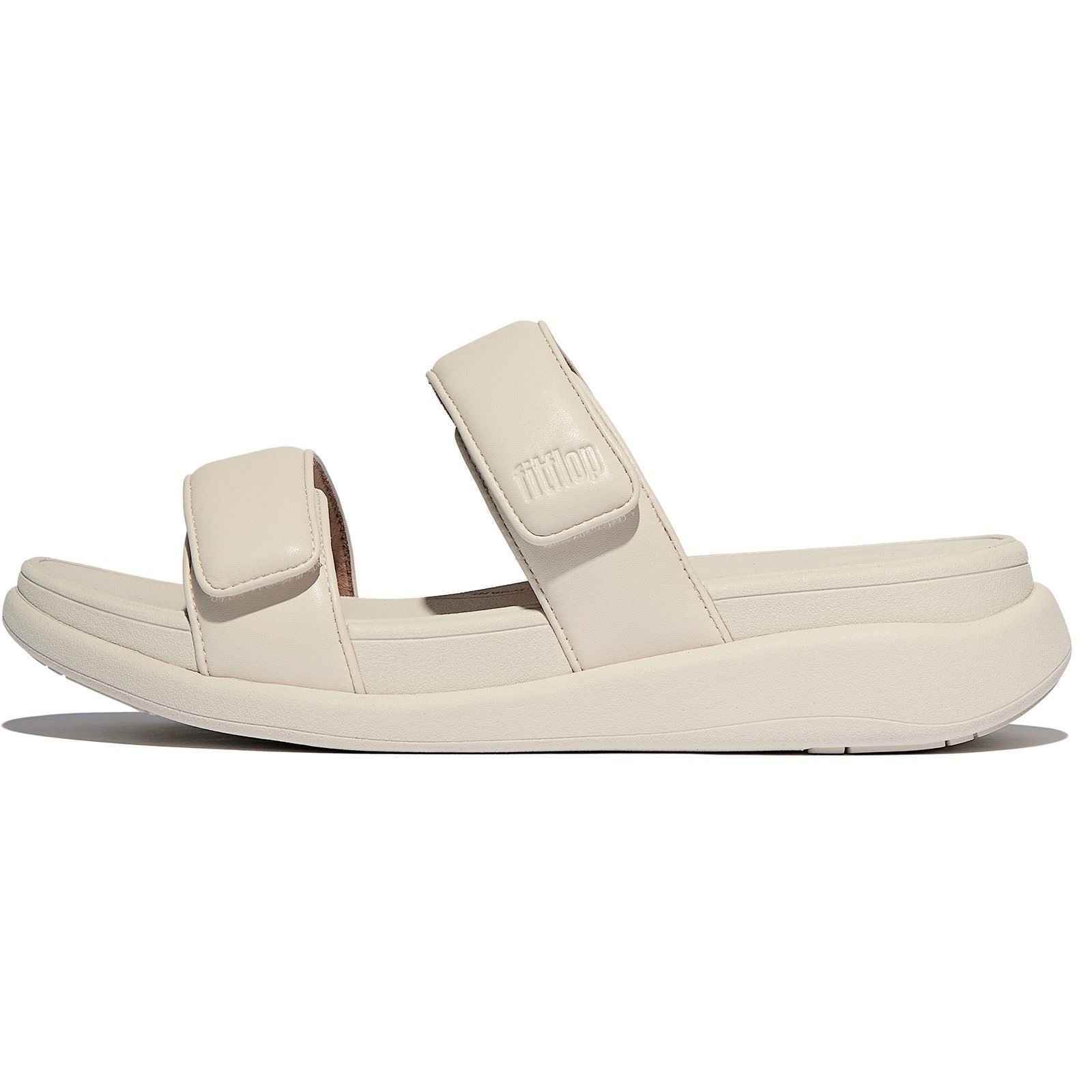 Fitflop F-Mode Go Polyurethan Damen Sandalen Paris Beige