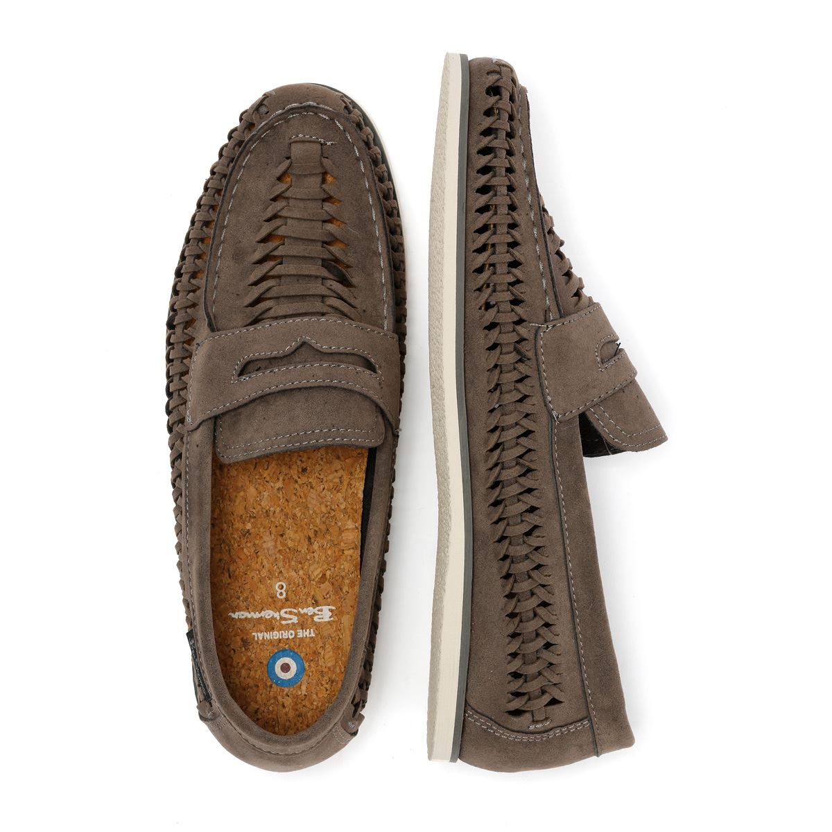 Ben Sherman Miami Herren Graue Loafers