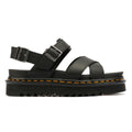 Dr. Martens Voss II Athena Damen Sandalen Aus Schwarzem Leder