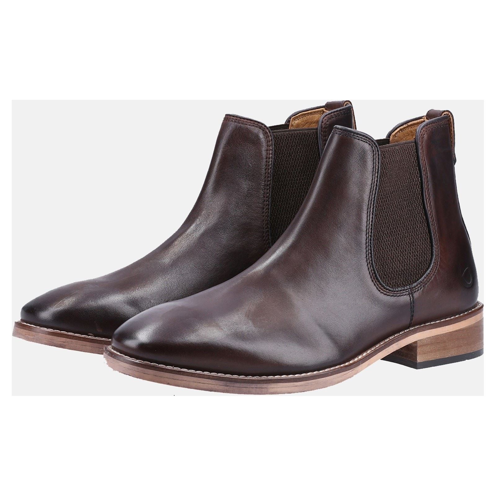 Cotswold Corsham Leder Herren Dunkelbraune Stiefel