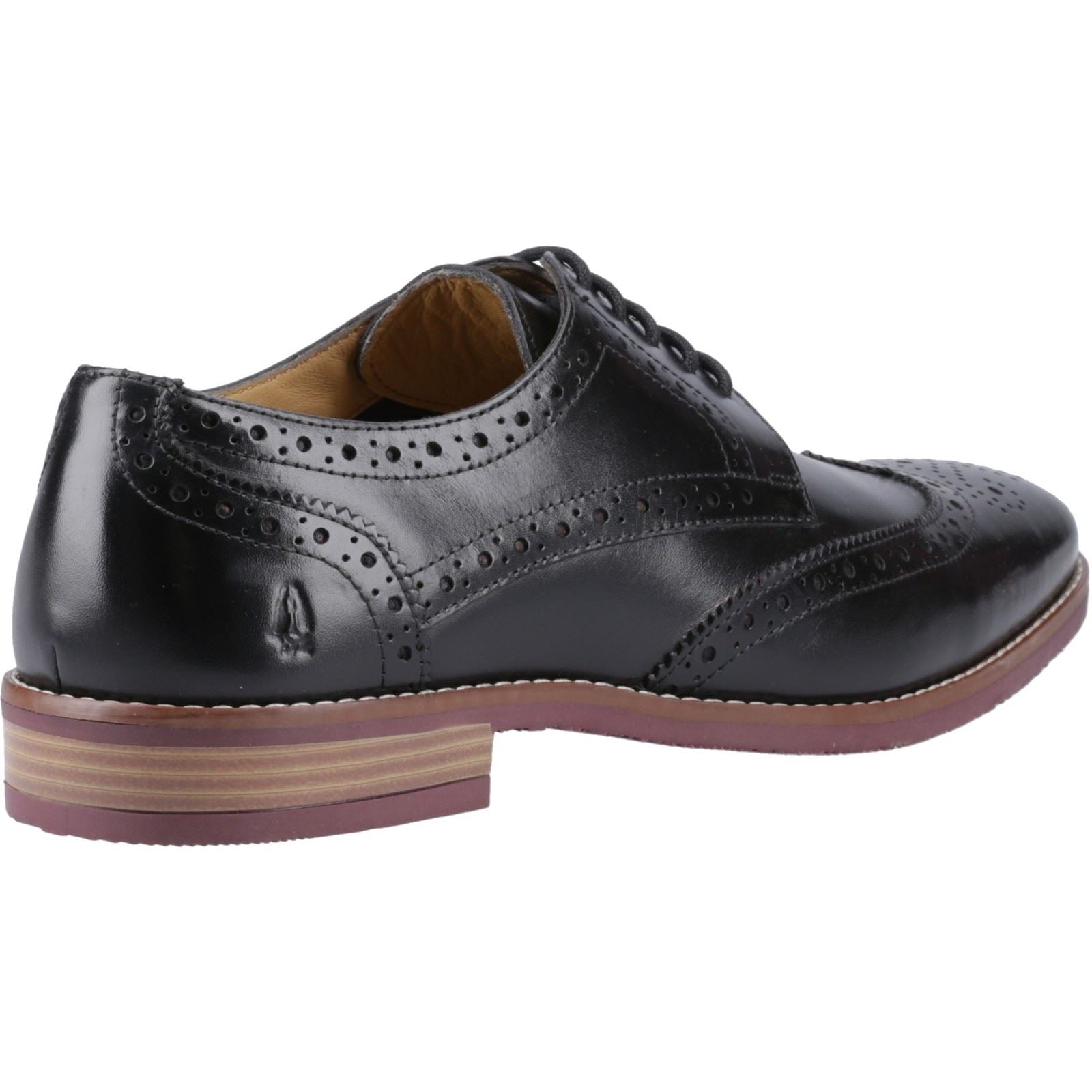 Hush Puppies Mack Herrenschuhe Aus Schwarzem Leder