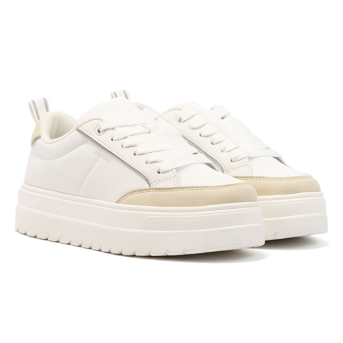 Hugo Lyssa Tennis Weiße Damensneaker