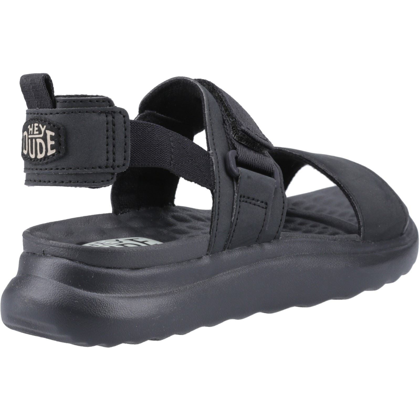 HEYDUDE Collins Mono Sport Damen Schwarze Farbe Sandalen