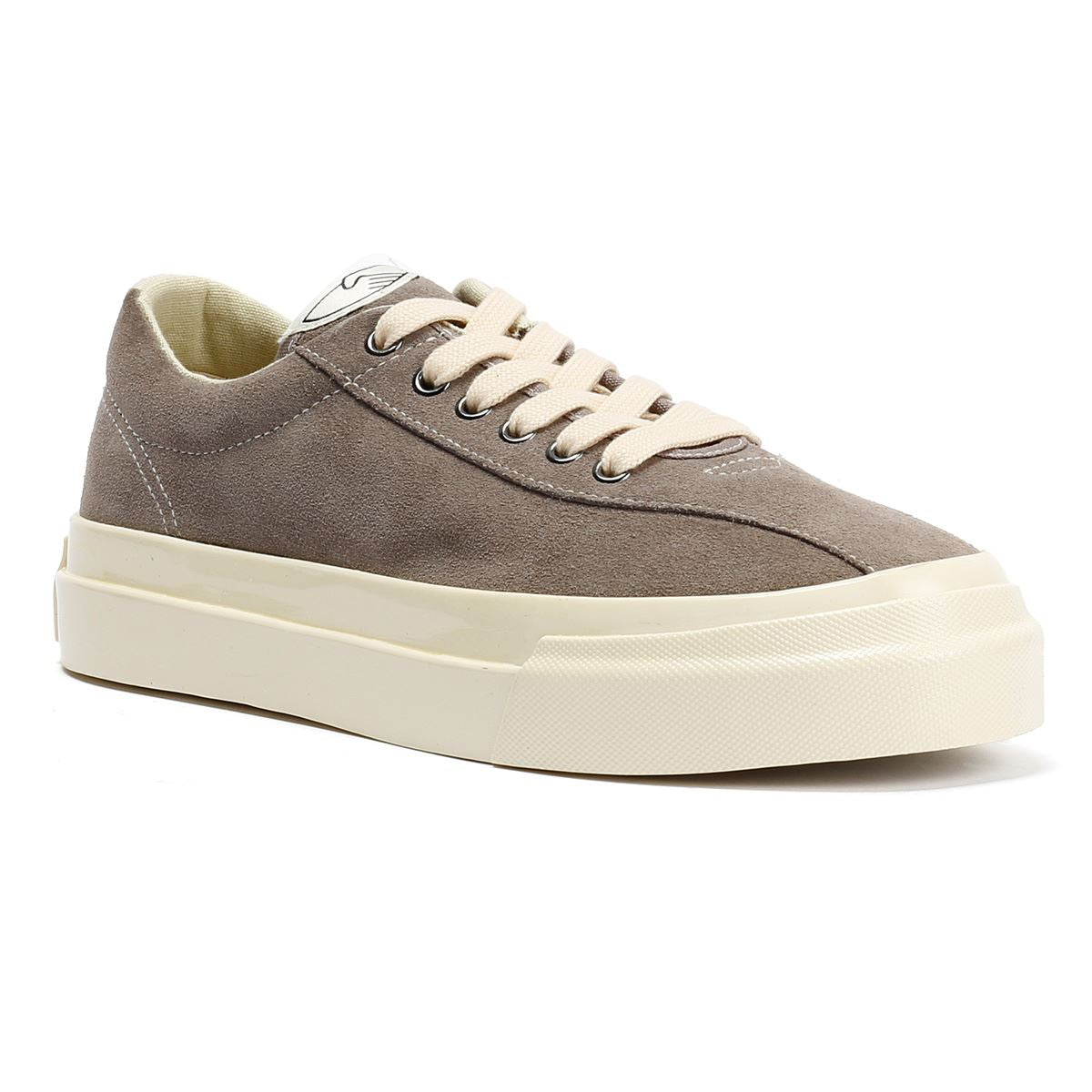 Stepney Workers Club Dellow L Suede Damen Graue Turnschuhe