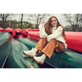 Sperry Saltwater 3D Stoff Weiße Gummistiefel