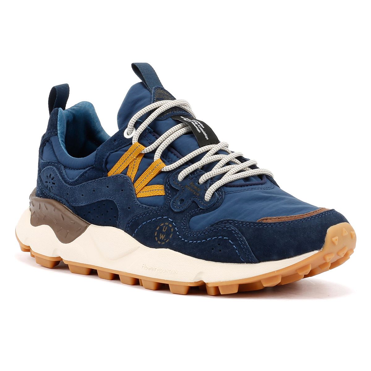 Flower Mountain Yamano 3 Universal Works Blau Sneakers