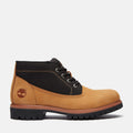 Timberland Mid Lace Chukka Workwear II Herren Stiefel Aus Gelbem Leder