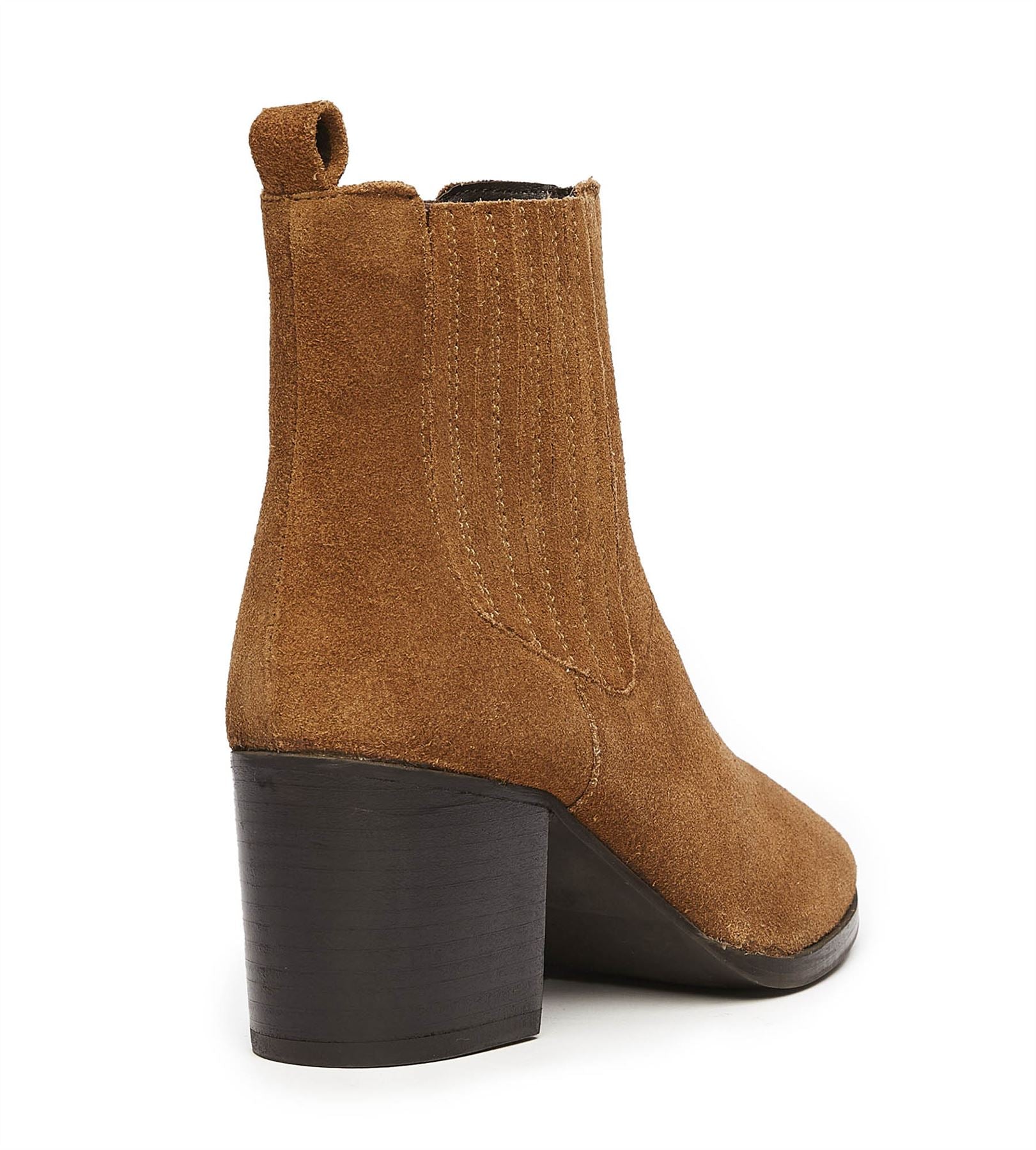 Osprey London The Naples Wildleder Damen Braune Stiefel