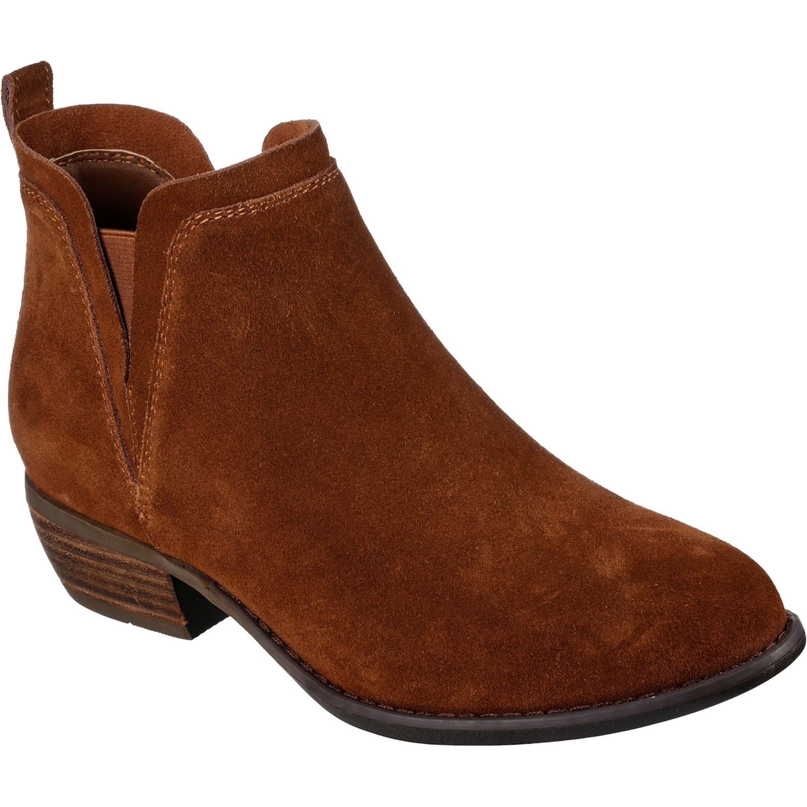 Skechers Texas Rodeo Night Damenstiefel Aus Braunem Leder