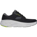 Skechers D'Lux Walker 2.0 Synthetik Herren Schwarz/Limette Sneaker
