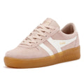Gola Grandslam Damen Turnschuhe Aus Wildleder In Pink
