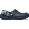 Crocs Classic Fleece Lined Thermoplastische Schuhe In Marineblau