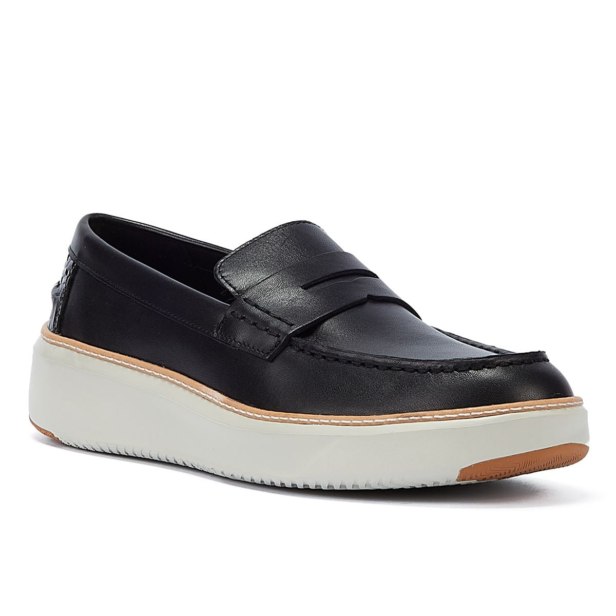 Cole Haan Topsin Leder Herren Schwarze Loafer