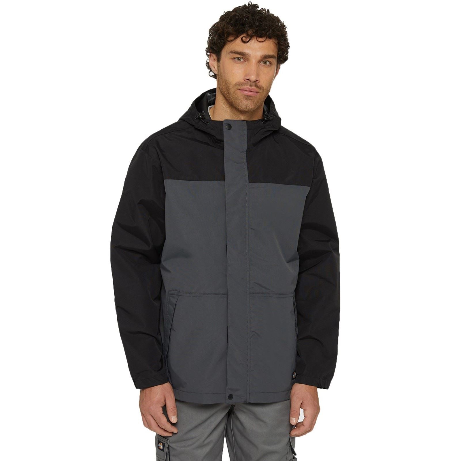 Dickies Waterproof Herren Graue Regenjacke