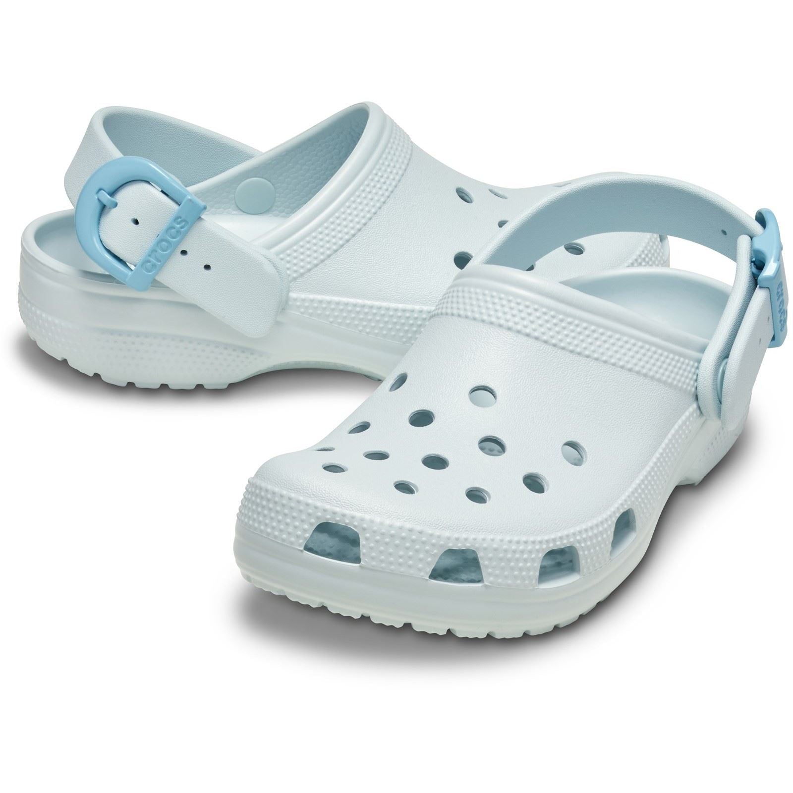 Crocs Classic Buckle Eva Damen Vapour Ice Clogs