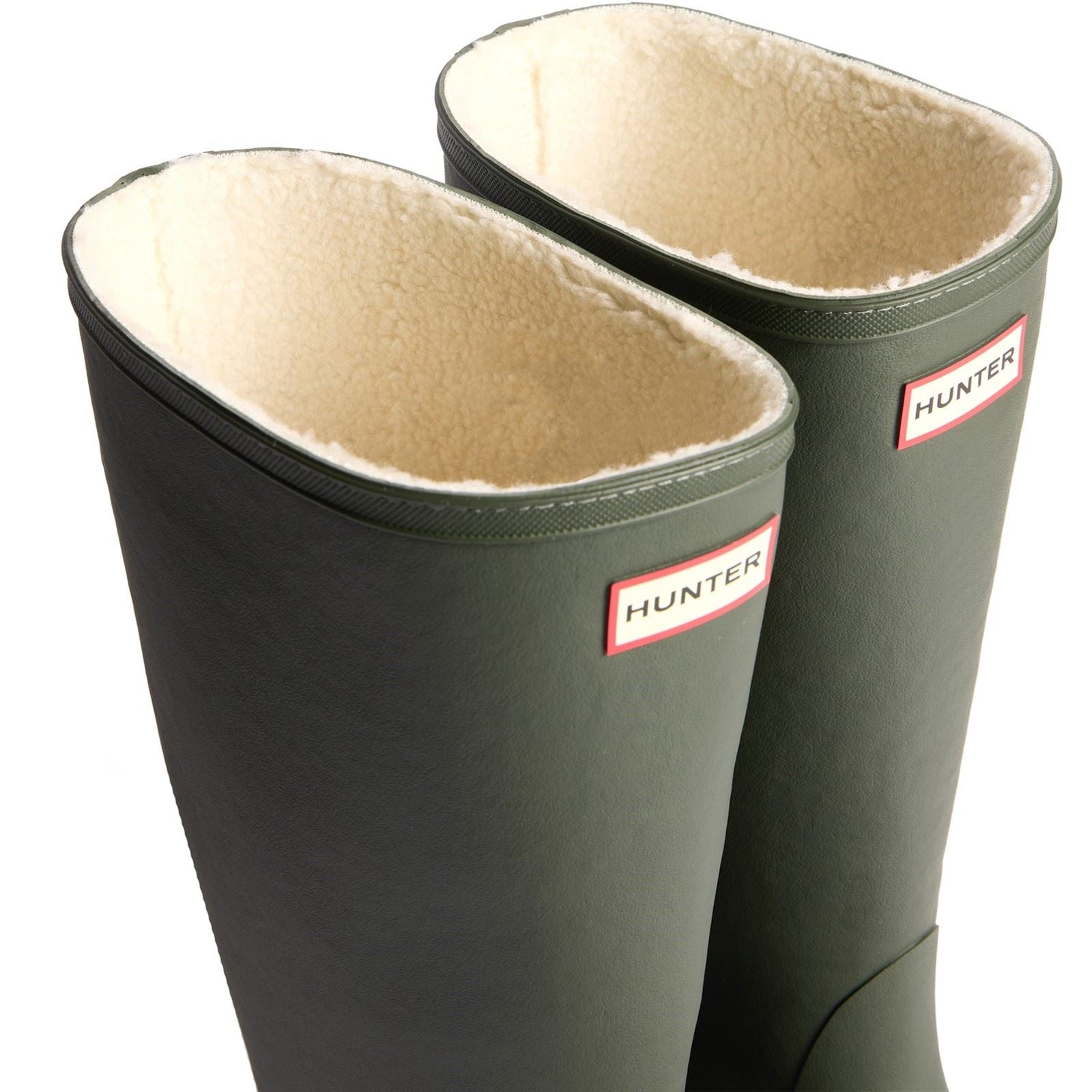 Hunter Downpour Tall Insulated Gummistiefel Für Herren In Dunkeloliv