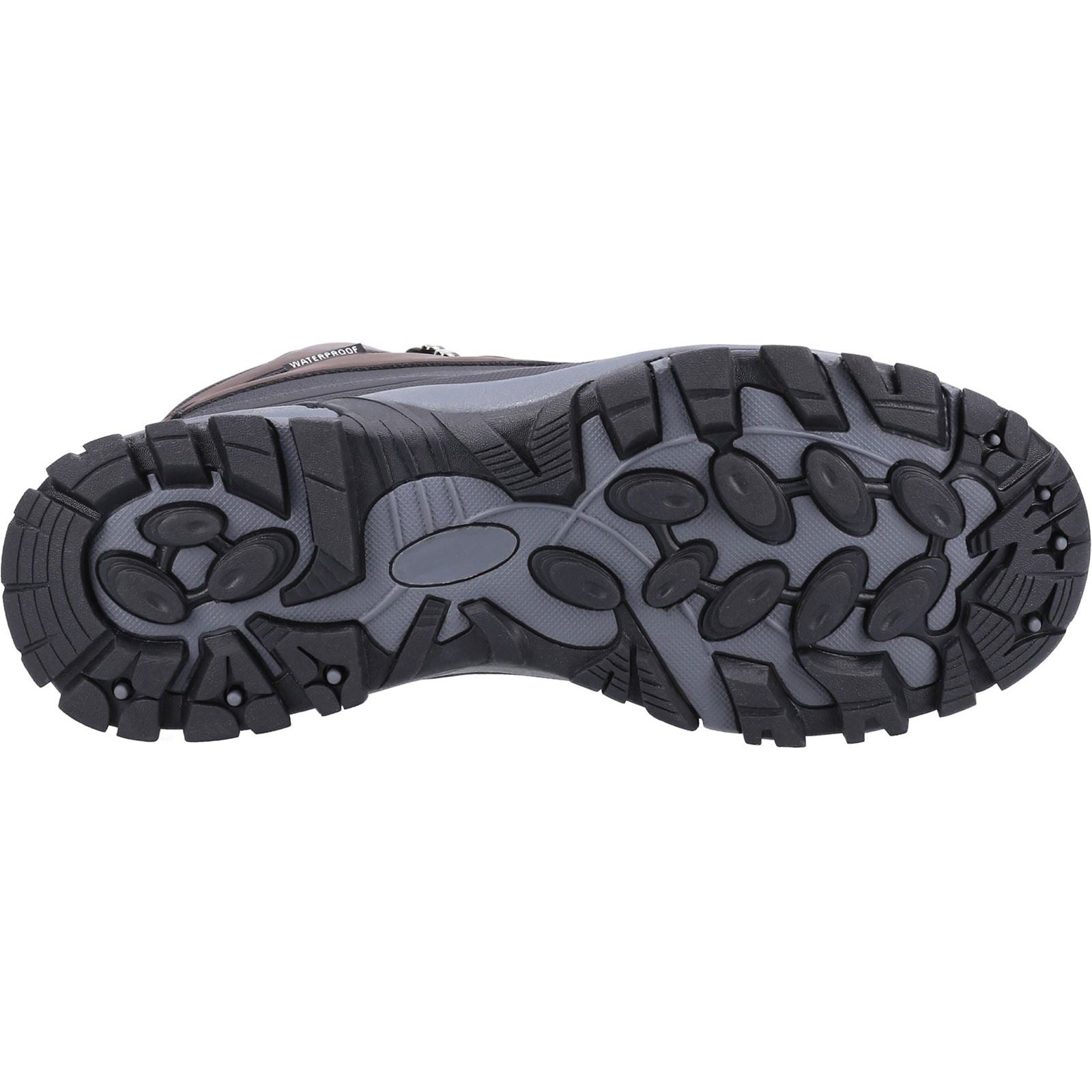 Cotswold Calmsden Herren Wanderschuhe aus braunem Gummi