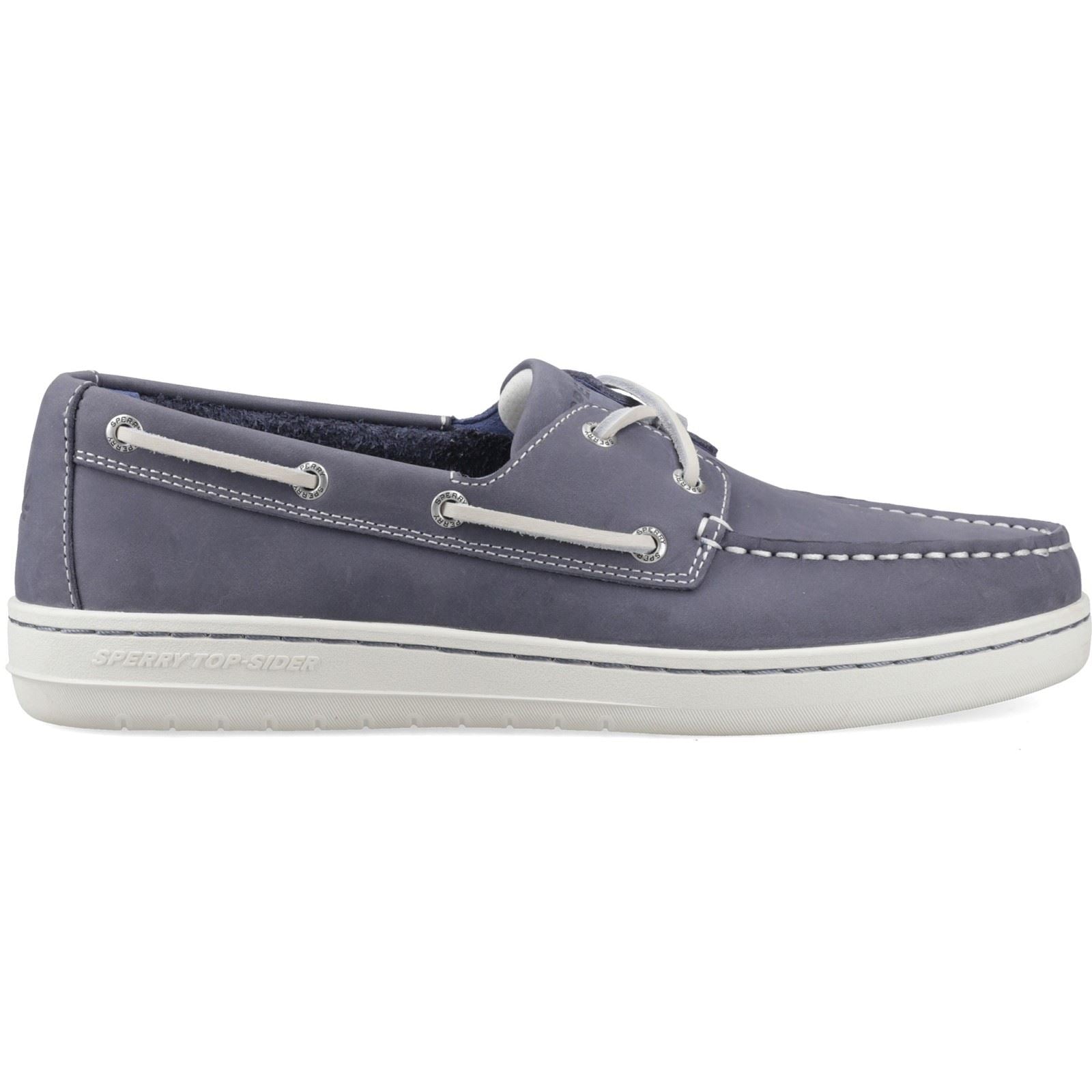 Sperry Strake 2-Eye Boat Leder Herren Marine Bootschuhe