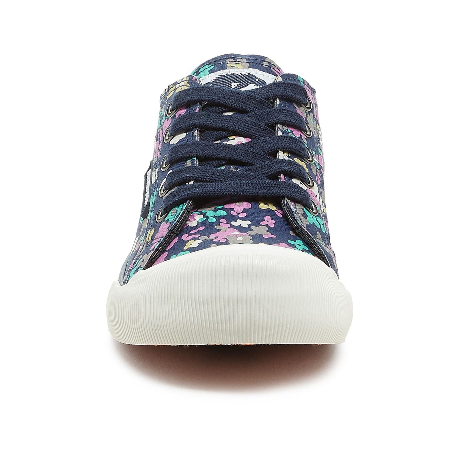 Rocket Dog Jazzin Annie Baumwolle Damen Sneaker In Marineblau