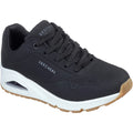 Skechers Uno Stand On Air Synthetik Damen Sneaker In Schwarz