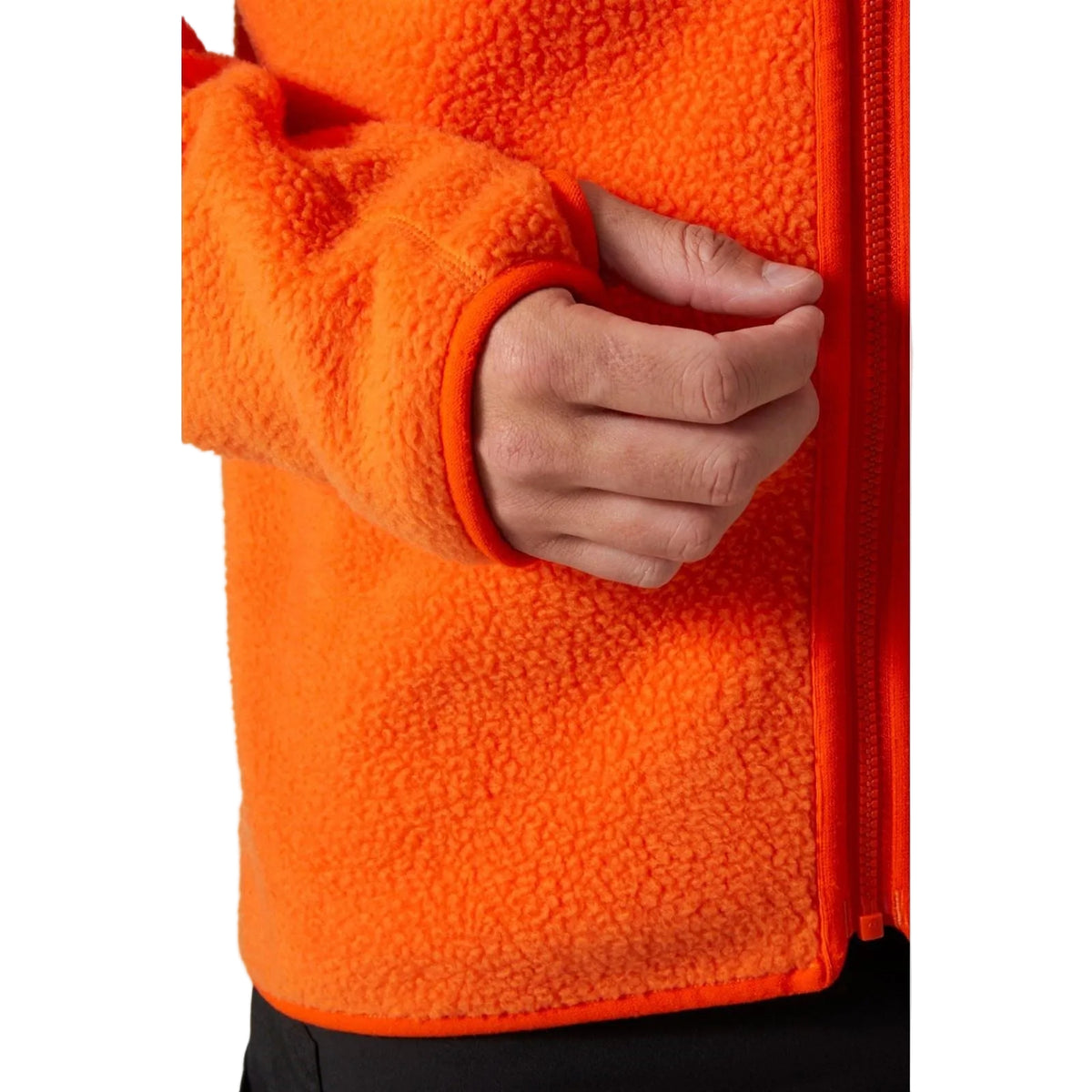 Helly Hansen Workwear Heritage Pile Hoodie Herren Orangenfleecejacke