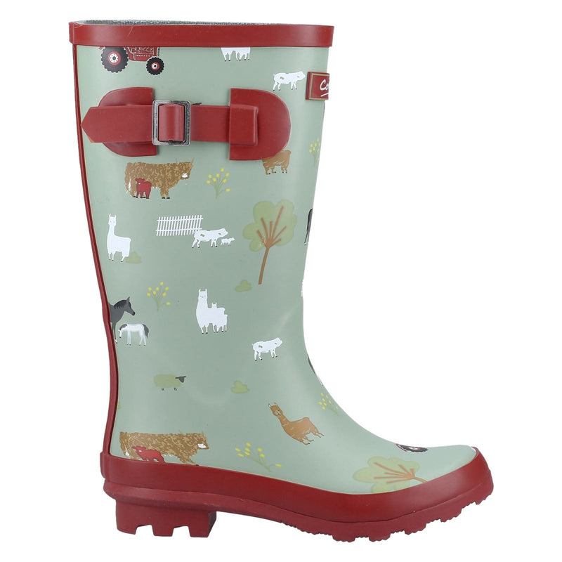 Cotswold Farmyard Junior Gummifarm Wellington Stiefel