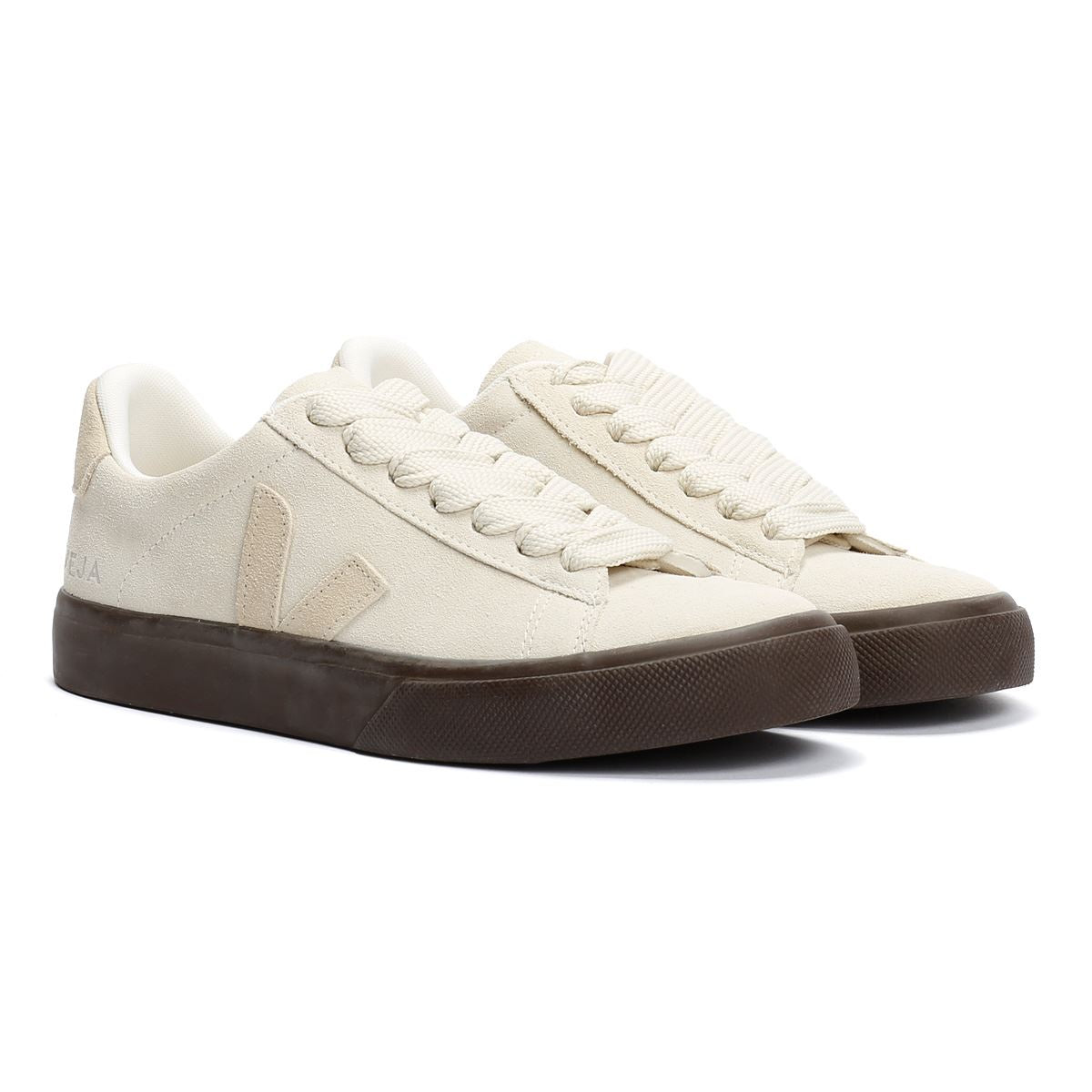 Veja Campo Bold Wildleder Damen Sneaker In Beige
