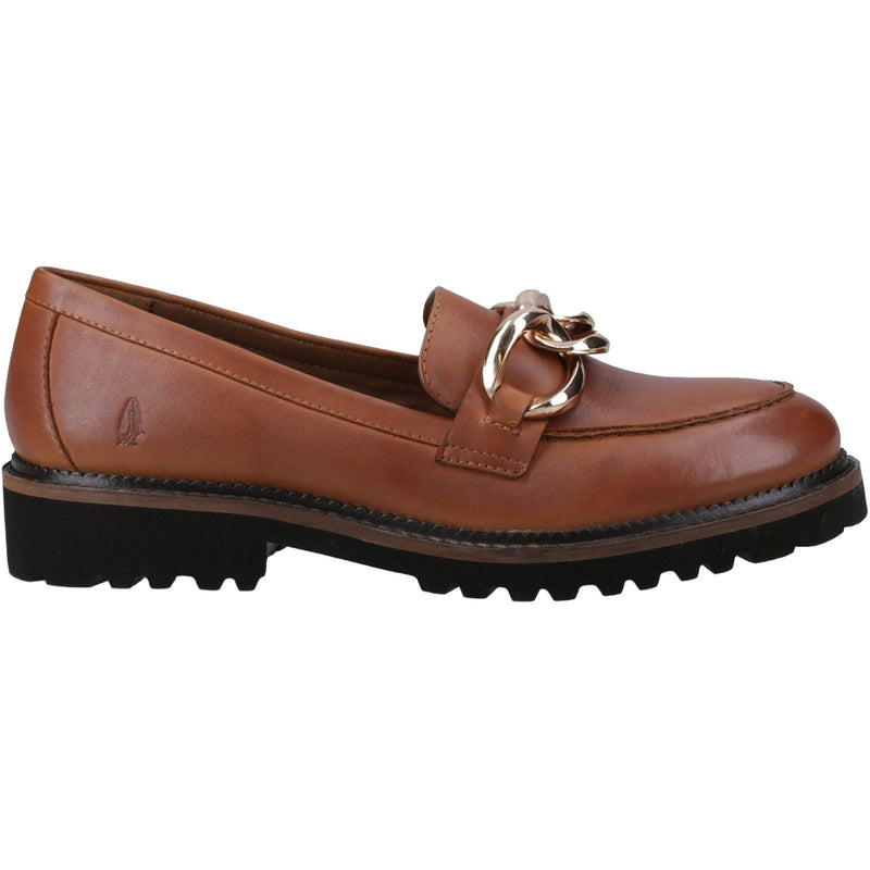 Hush Puppies Gianna Leder Damen Tan Slipper