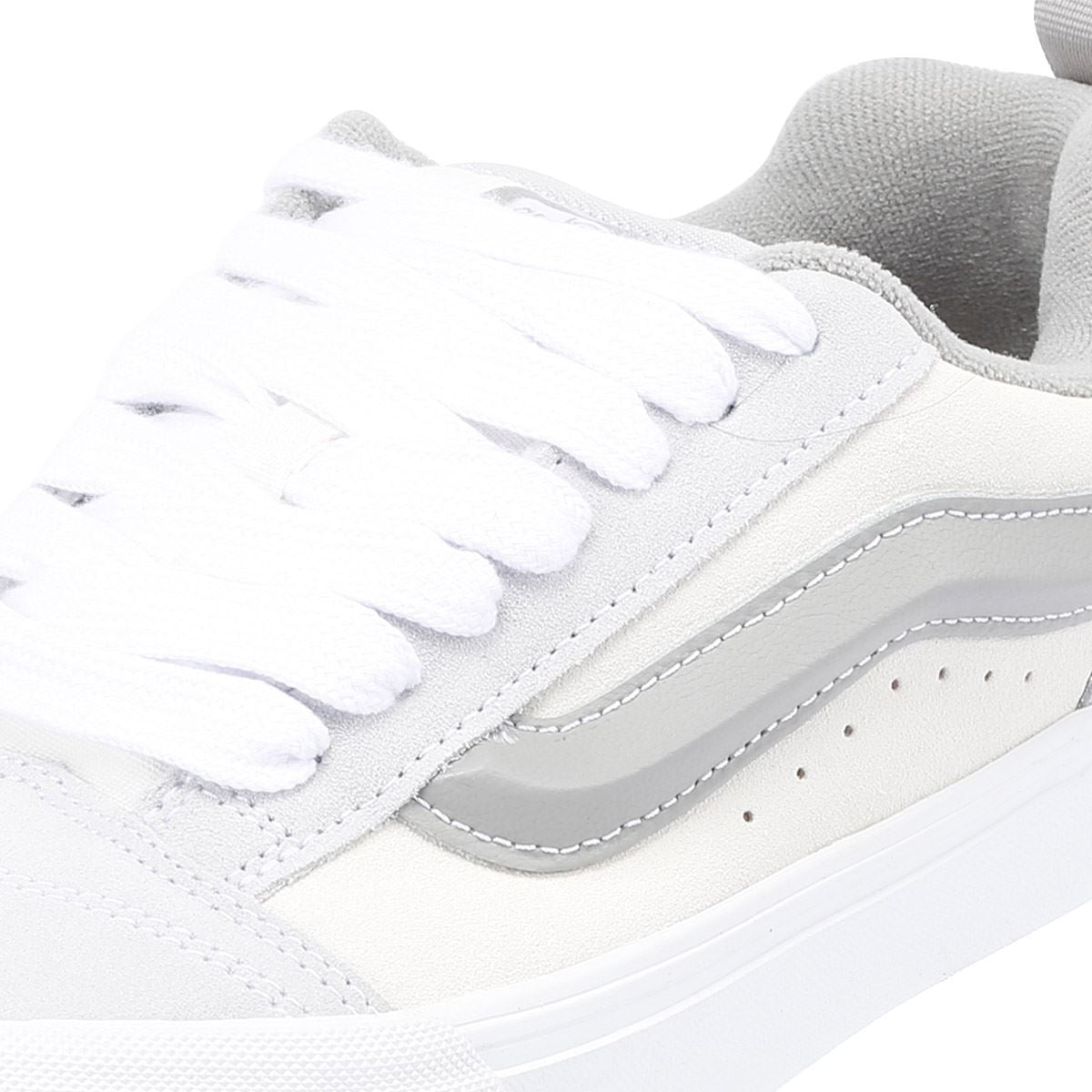 Vans Knu School Tri-Tone Graue Wildleder-Sneakers
