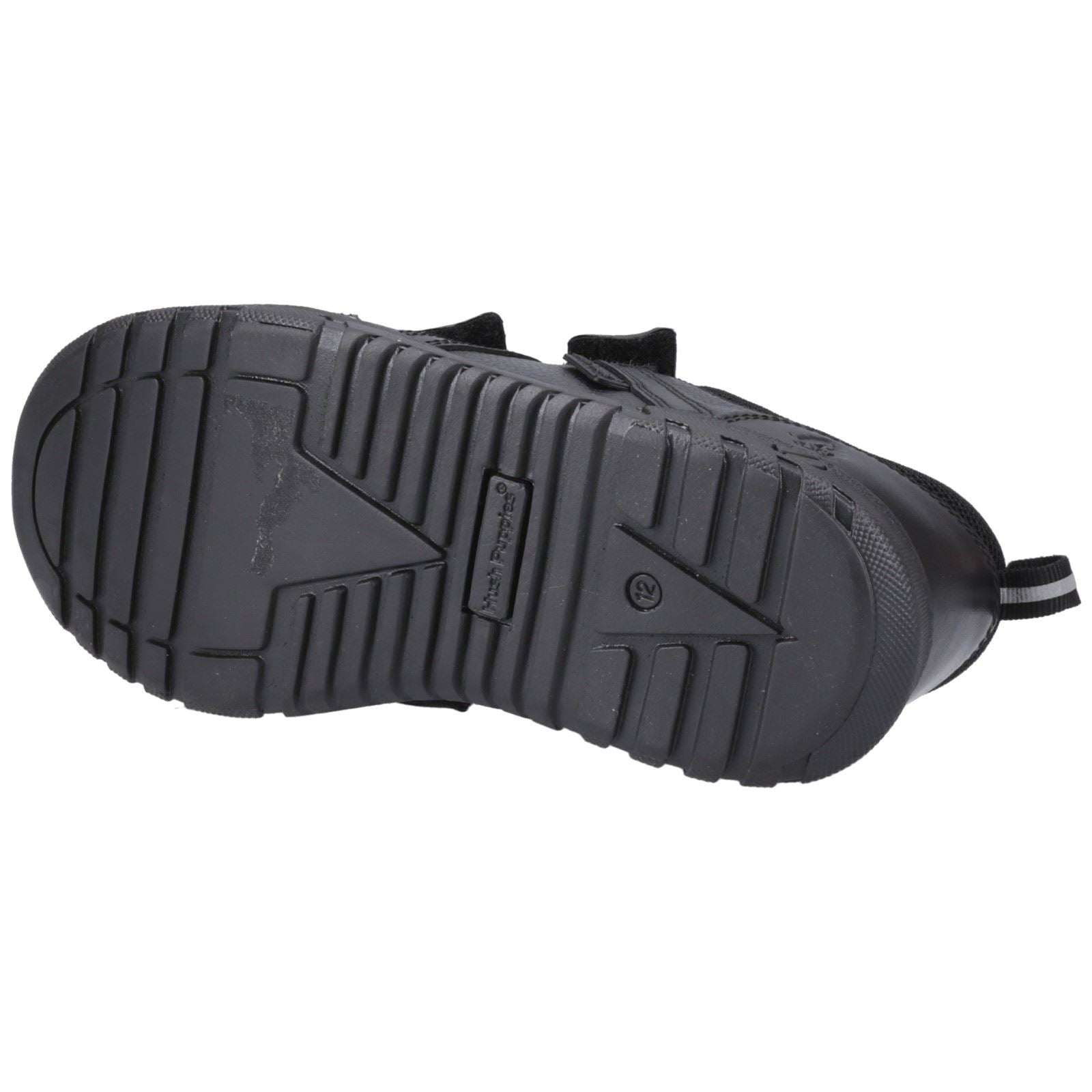 Hush Puppies Spencer Junior Lederschuhe Für Jungen In Schwarz
