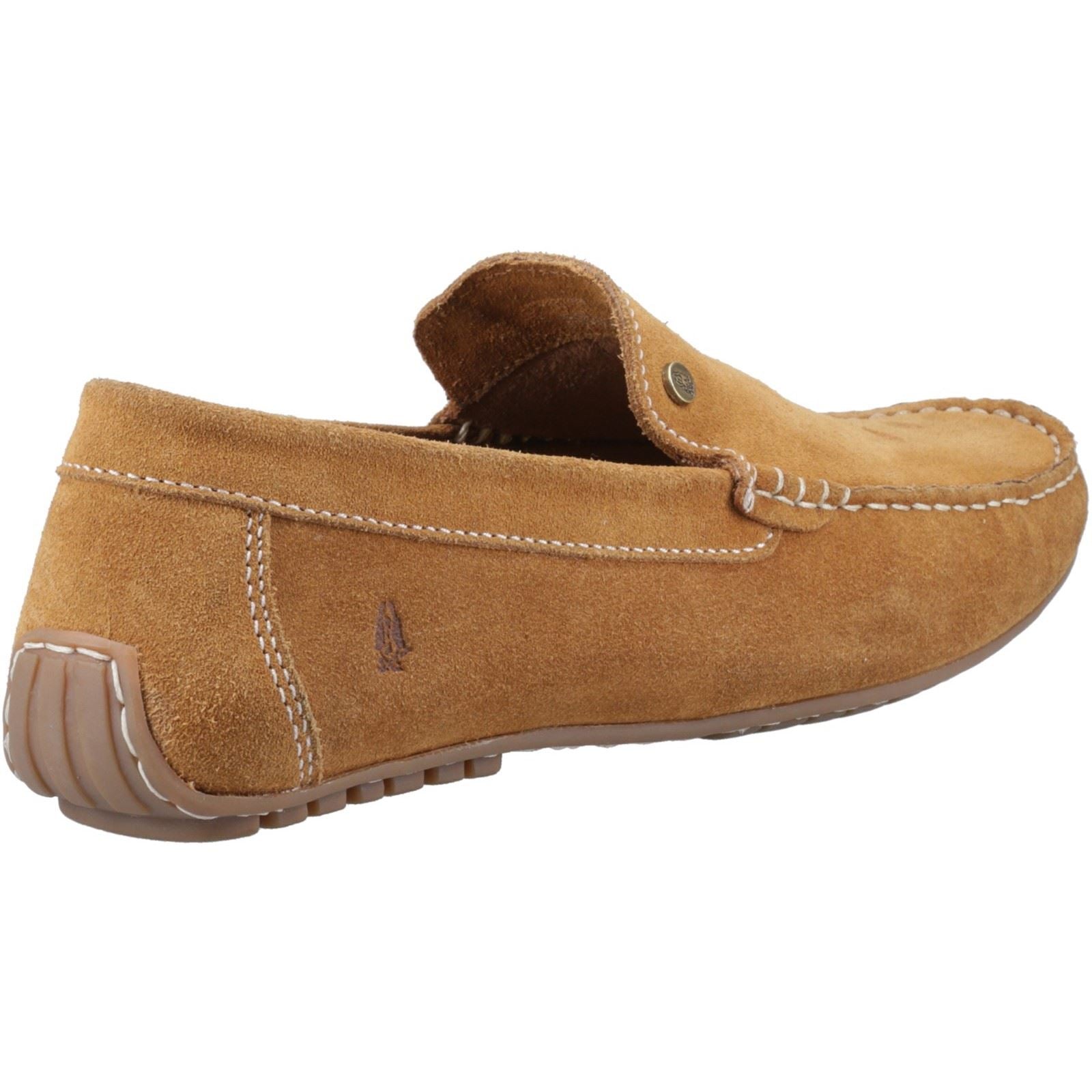 Hush Puppies Ralph Suede Herren Mokassins Aus Braunem Leder