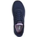 Skechers GO WALK 7 - Valin Damen Sneaker In Marineblau/Lavendel