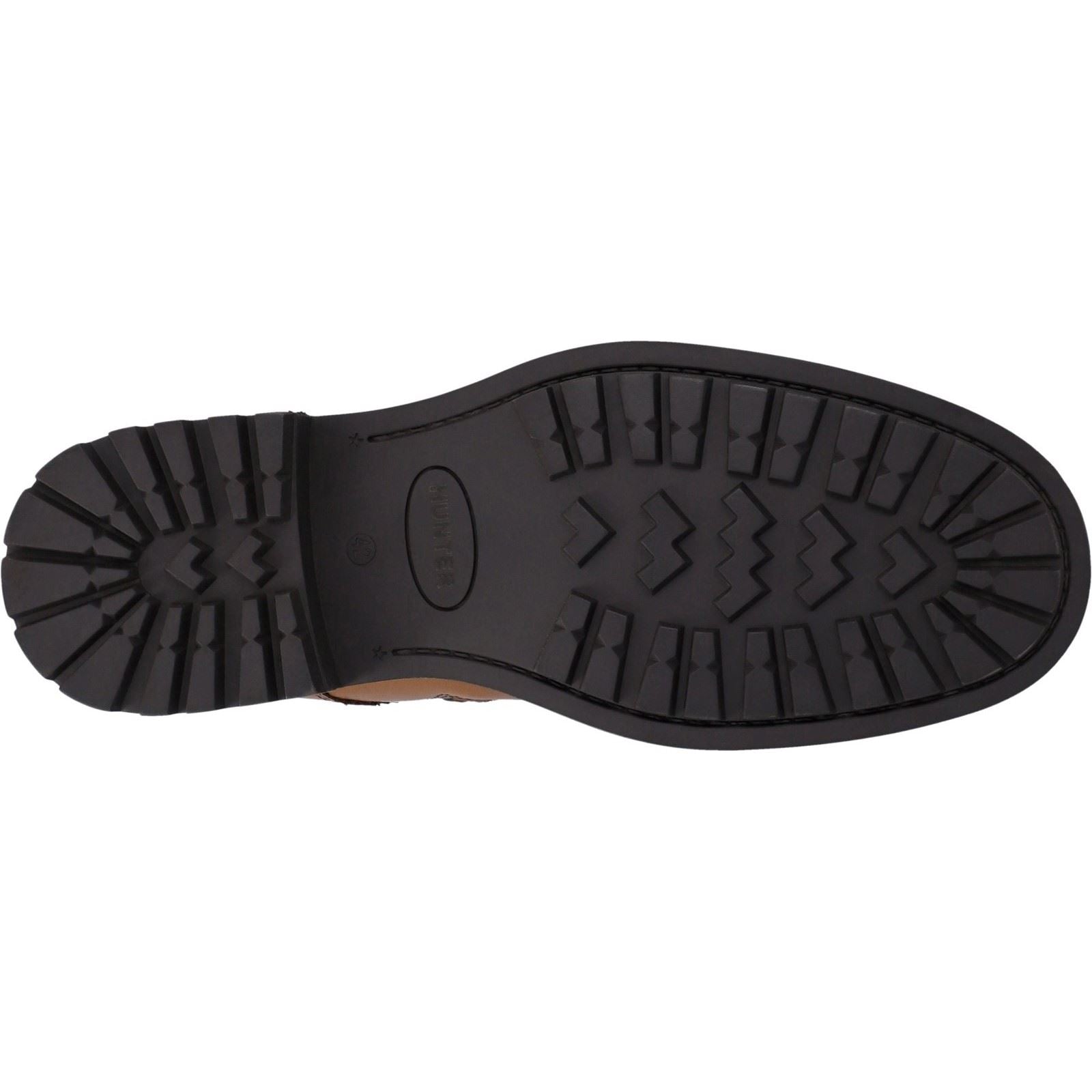 Hunter Cawdor Leder-Herren-Tan-Brogues-Schuhe