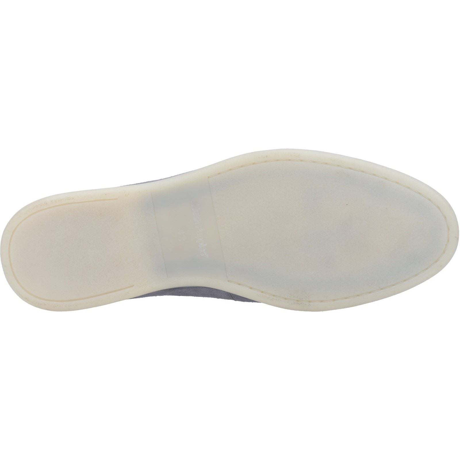 Hush Puppies Leon Herren Lederslipper In Grau Aus Wildleder