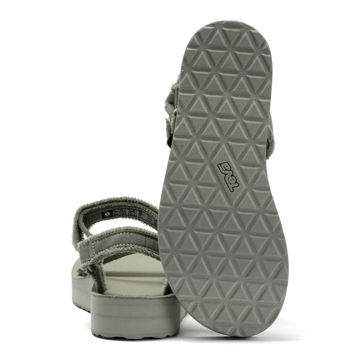 Teva Midform Universal Canvas Damen Grüne Sandalen