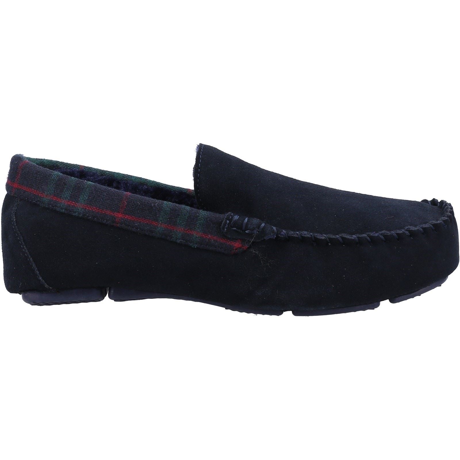 Hush Puppies Andreas Wildleder-Herren-Hausschuhe In Marineblau