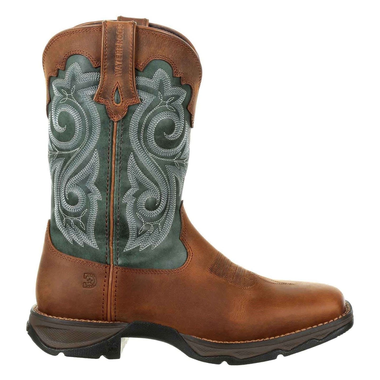Durango Lady Rebel Leder Damen Braun Evergreen Stiefel