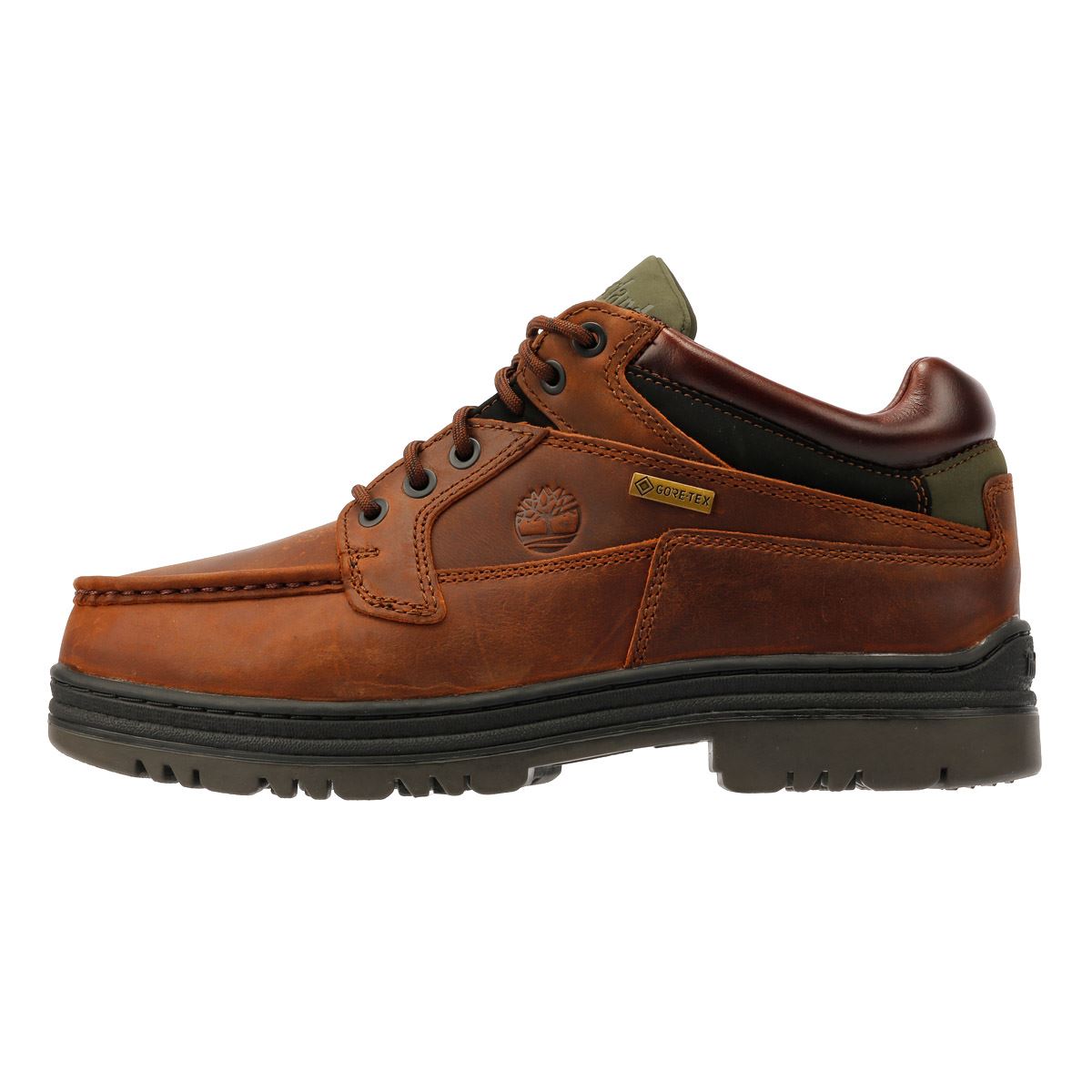 Timberland Heritage Low Lace Gore-Tex Braune Herrenstiefel Aus Leder
