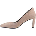 Hush Puppies Olivia Wildleder Damen Mokka Runde Pumps