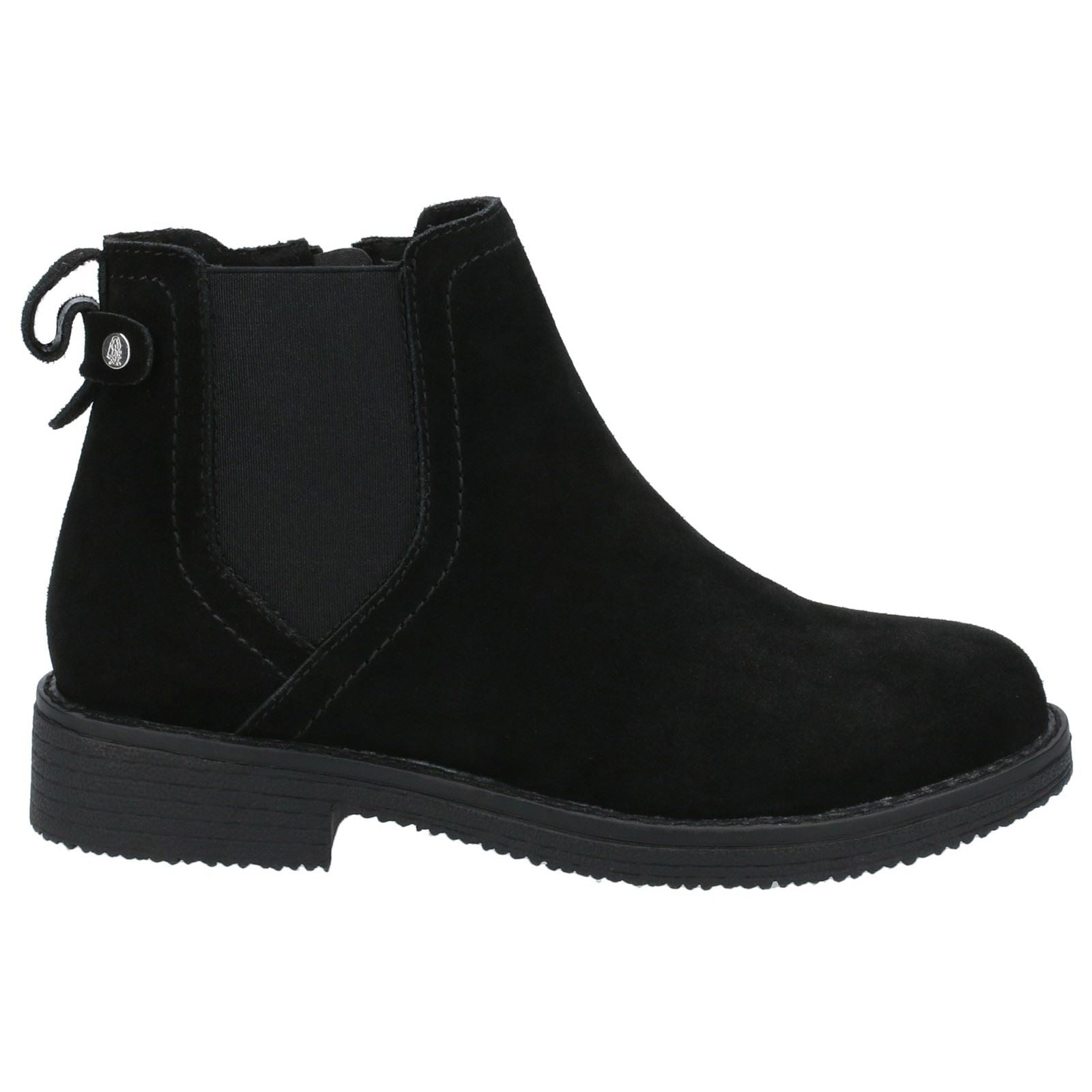 Hush Puppies Maddy Damenstiefel Aus Schwarzem Wildleder