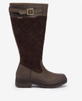 Barbour Oak Tall Damenstiefel Aus Braunem Wildleder