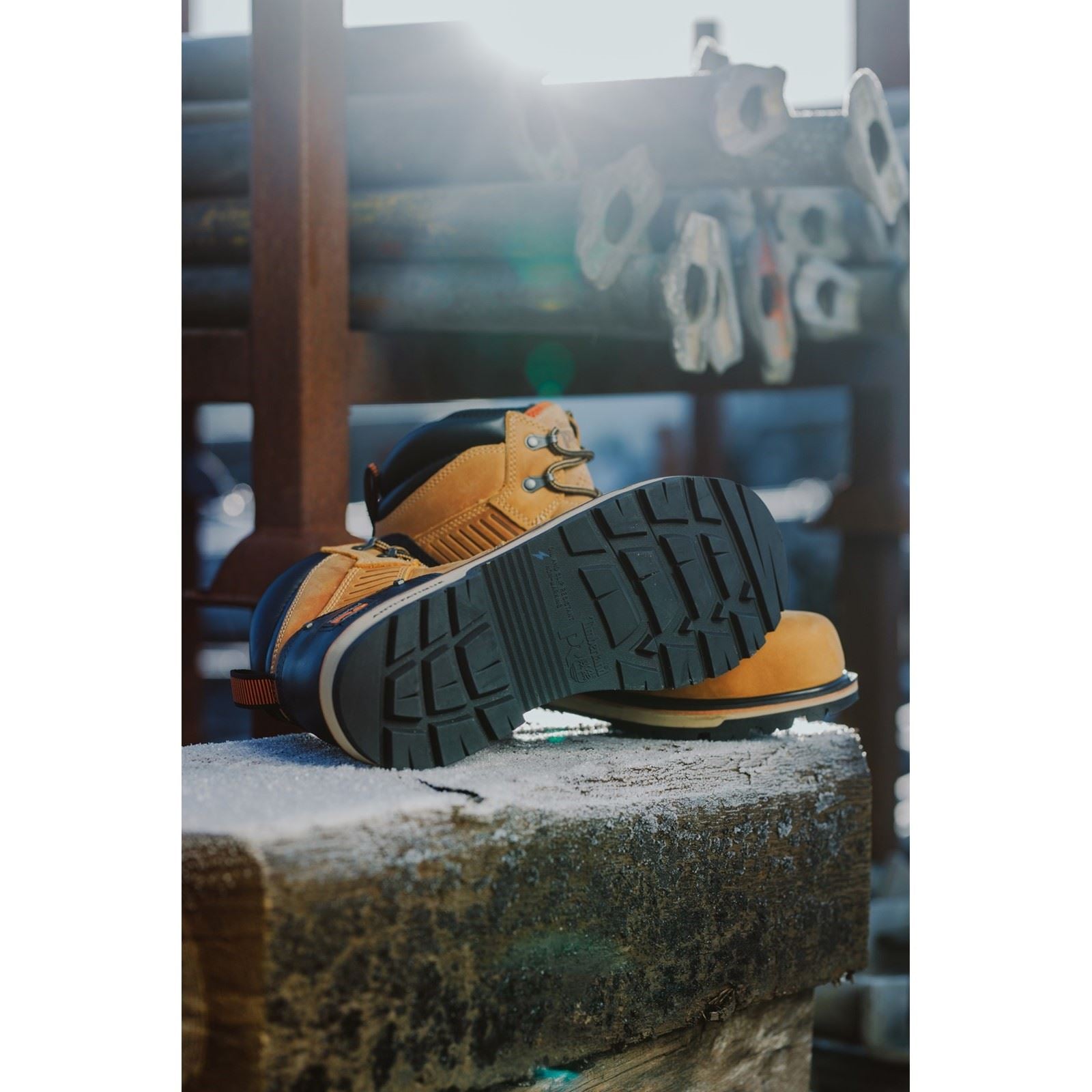 Timberland Pro Ballast Leder Honey Sicherheitsstiefel