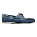 Timberland Classic 2 Eye Lederschuhe Für Herren In Blau Mit Schnürung