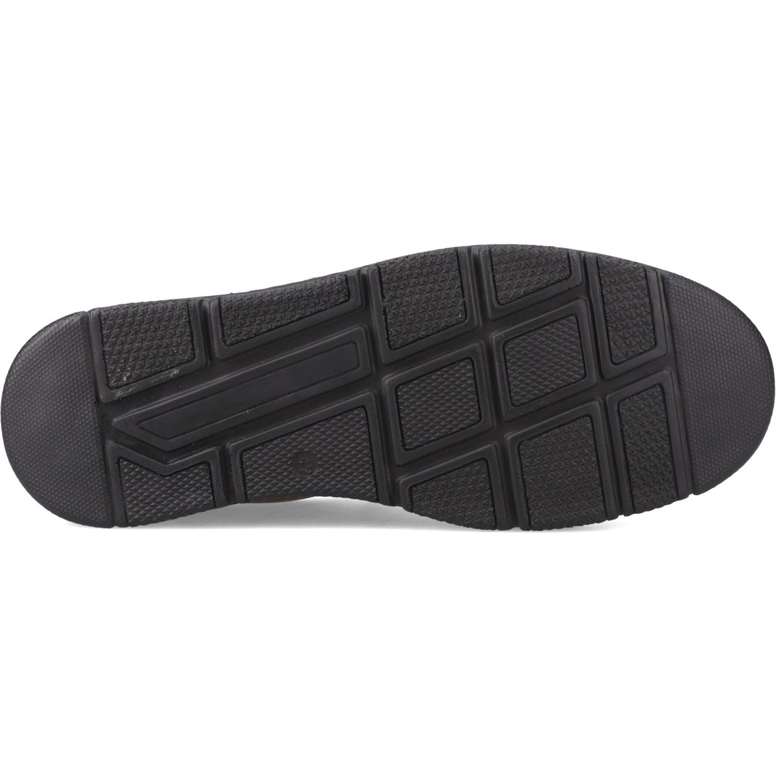 Hush Puppies Forde Touch Fastening Leder Herren Tan Freizeitschuhe