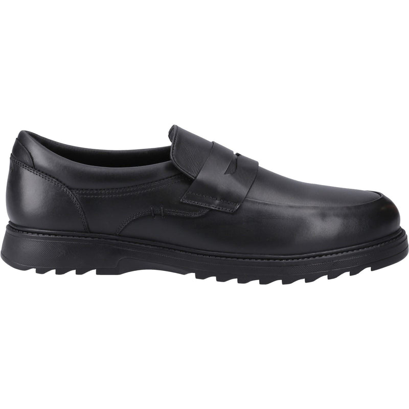 Hush Puppies Rocco Loafer Lederslipper In Schwarz Für Jungen