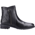 Hush Puppies Scarlett Damen Schwarze Farbe Lederstiefel
