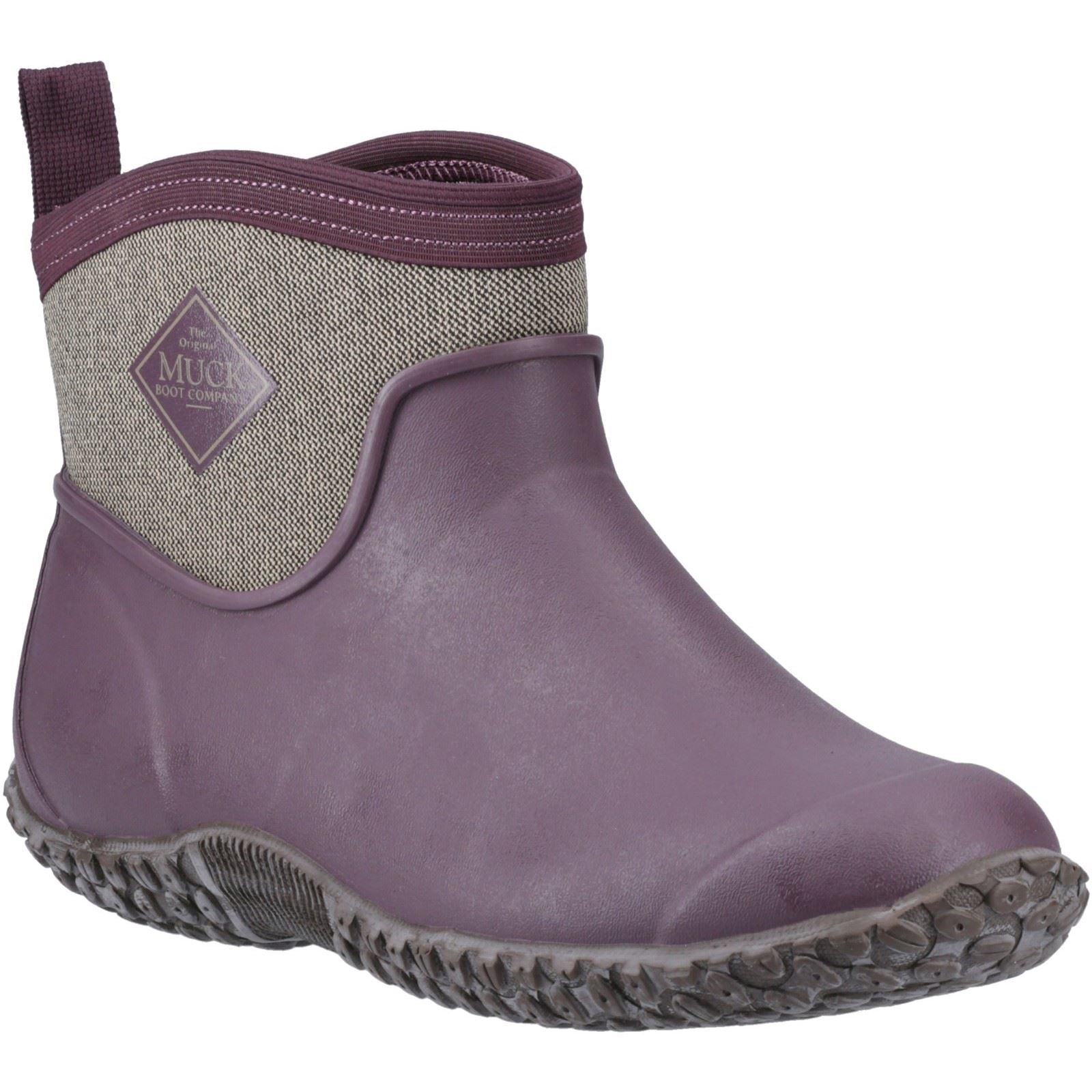 Muck Boots Muckster II Ankle Gummistiefel Mit Wein / Heringbone-Muster