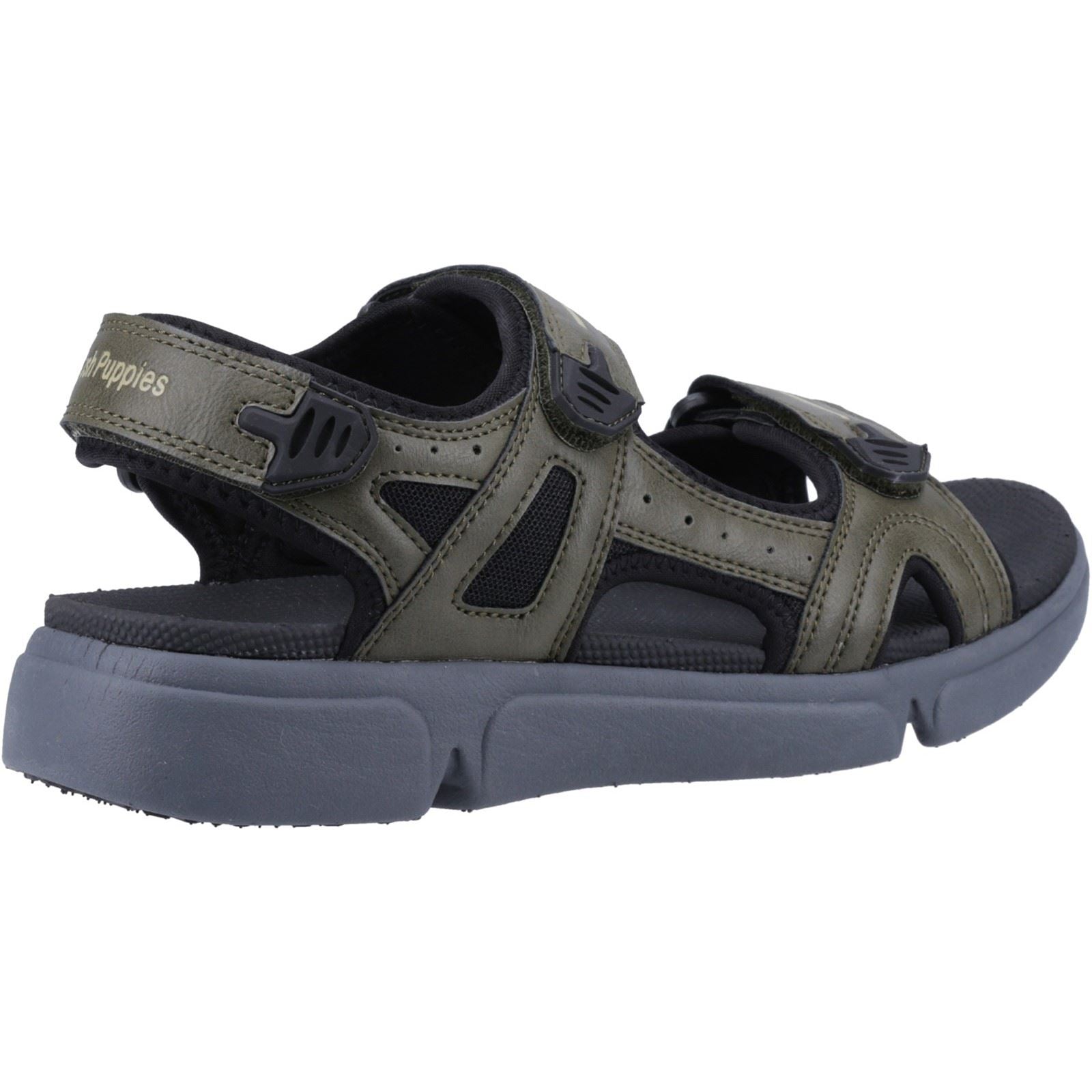Hush Puppies Castro Herren Sandalen Aus Polyurethan In Khaki