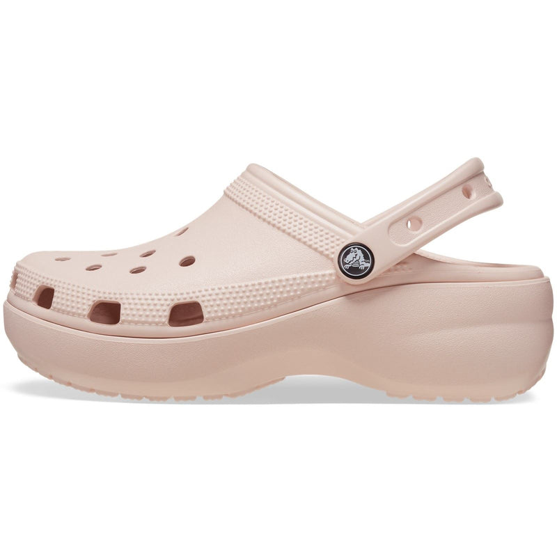 Crocs Classic Platform Clog Damen Quarz Clogs